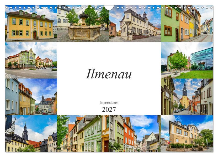 Ilmenau Impressionen (Wandkalender 2027 DIN A3 quer) CALVENDO Monatskalender