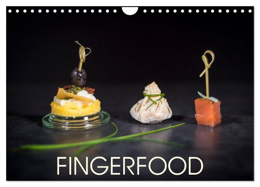 Fingerfood (Wandkalender 2027 DIN A4 quer) CALVENDO Monatskalender