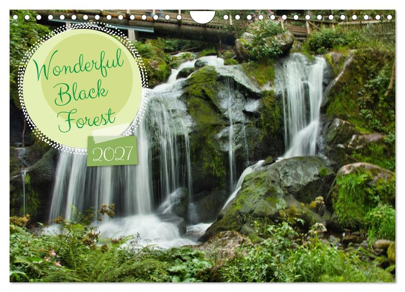 Wonderful Black Forest (Wall Calendar 2027 DIN A4 landscape) CALVENDO 12 Month Wall Calendar