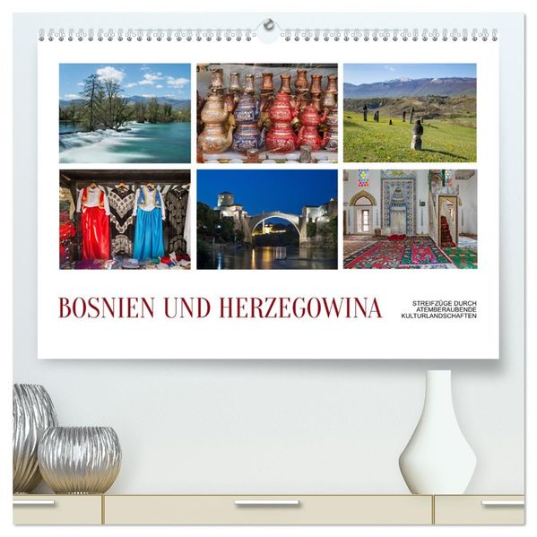 Bosnien und Herzegowina - Streifzüge durch atemberaubende Kulturlandschaften (hochwertiger Premium Wandkalender 2027 DIN A2 quer) Kunstdruck in Hochglanz