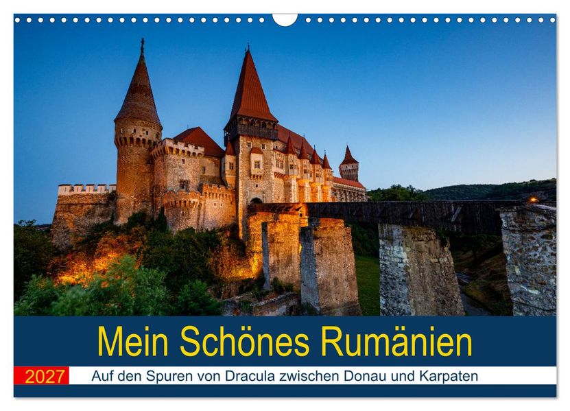 Mein Schönes Rumänien (Wandkalender 2027 DIN A3 quer) CALVENDO Monatskalender