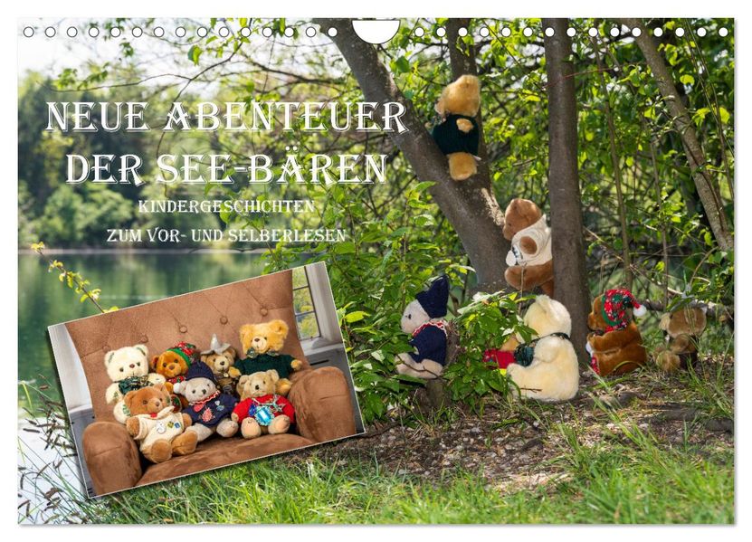 Neue Abenteuer der See-Bären (Wandkalender 2027 DIN A4 quer) CALVENDO Monatskalender