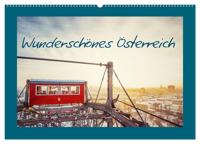 Wunderschönes Österreich (Wandkalender 2027 DIN A2 quer) CALVENDO Monatskalender
