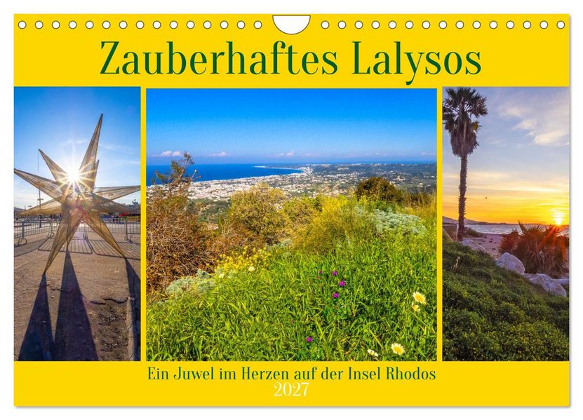 Zauberhaftes Lalysos (Wandkalender 2027 DIN A4 quer) CALVENDO Monatskalender