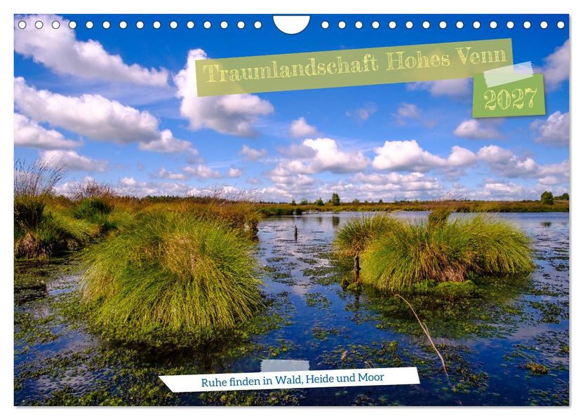 Traumlandschaft Hohes Venn (Wandkalender 2027 DIN A4 quer) CALVENDO Monatskalender