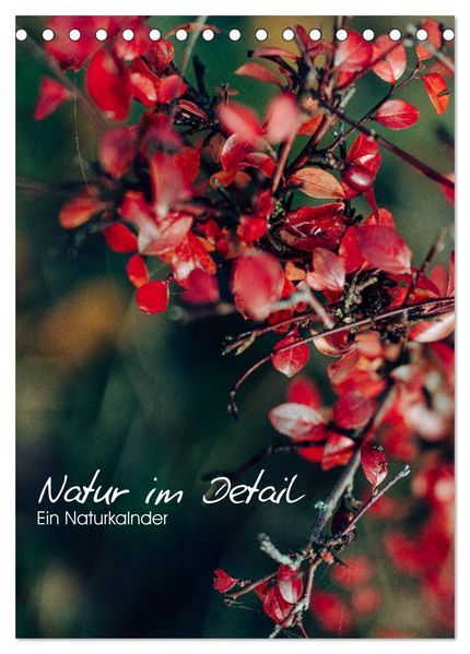 Kalender - Natur im Detail (Tischkalender 2027 DIN A5 hoch) CALVENDO Monatskalender