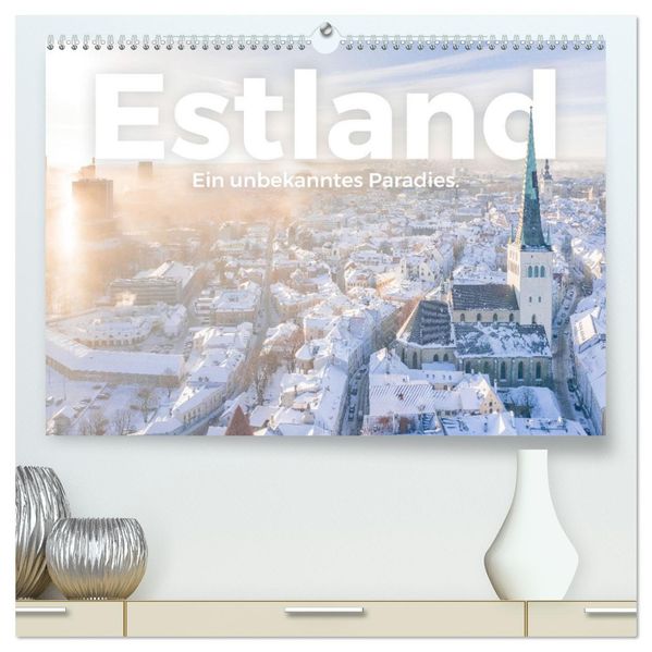 Estland - Ein unbekanntes Paradies. (hochwertiger Premium Wandkalender 2027 DIN A2 quer) Kunstdruck in Hochglanz