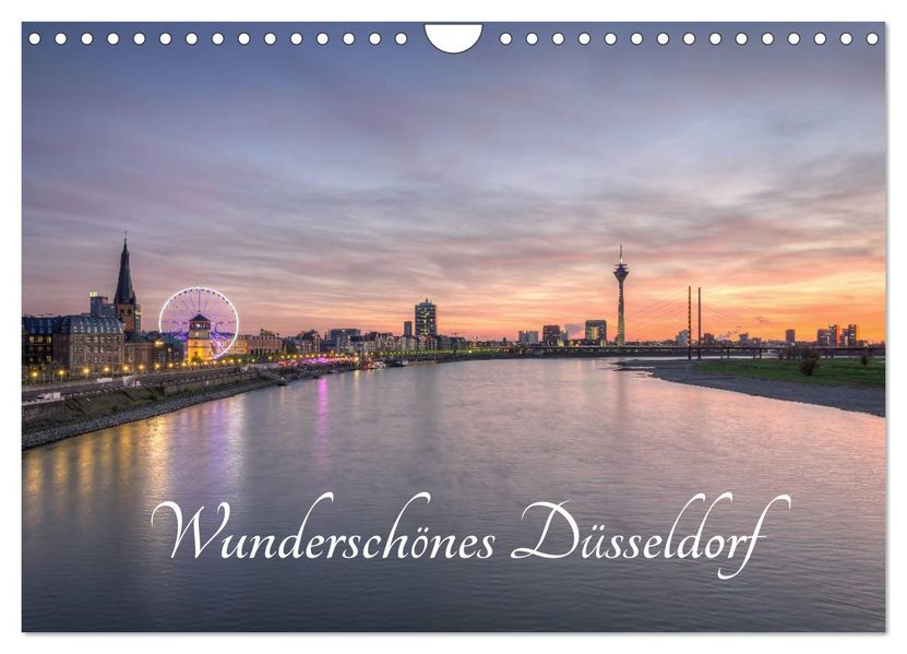 Wunderschönes Düsseldorf (Wandkalender 2027 DIN A4 quer) CALVENDO Monatskalender