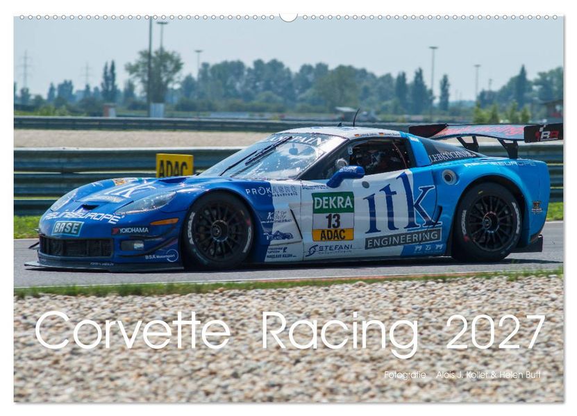 Corvette Racing 2027 (Wandkalender 2027 DIN A2 quer) CALVENDO Monatskalender