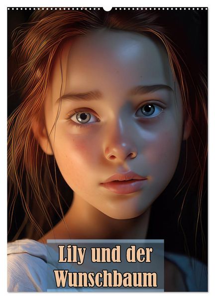 Lily und der Wunschbaum (Wandkalender 2027 DIN A2 hoch) CALVENDO Monatskalender