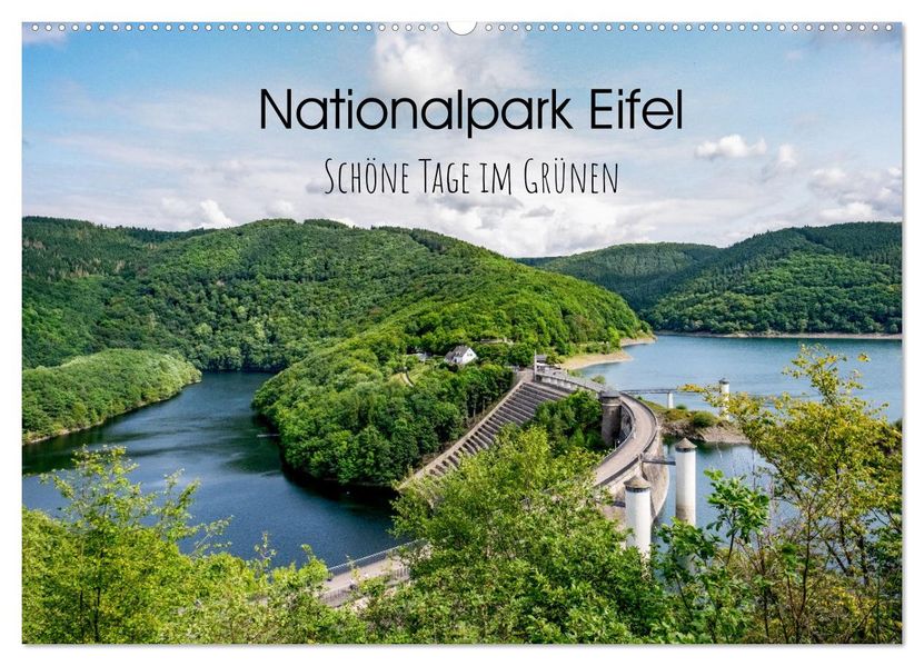 Nationalpark Eifel - Schöne Tage im Grünen (Wandkalender 2027 DIN A2 quer) CALVENDO Monatskalender