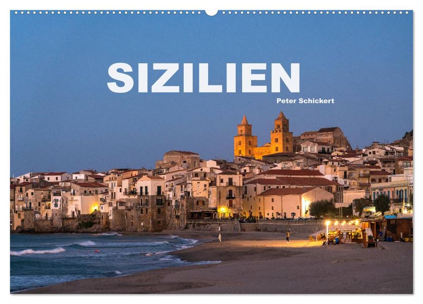 Italien - Sizilien (Wandkalender 2027 DIN A2 quer) CALVENDO Monatskalender