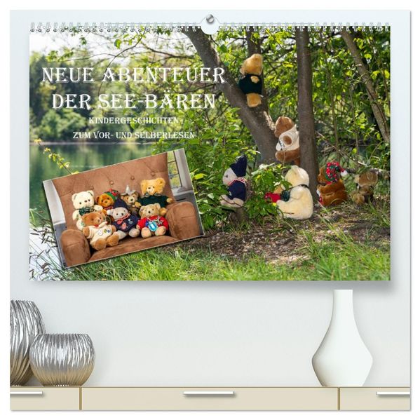 Neue Abenteuer der See-Bären (hochwertiger Premium Wandkalender 2027 DIN A2 quer) Kunstdruck in Hochglanz