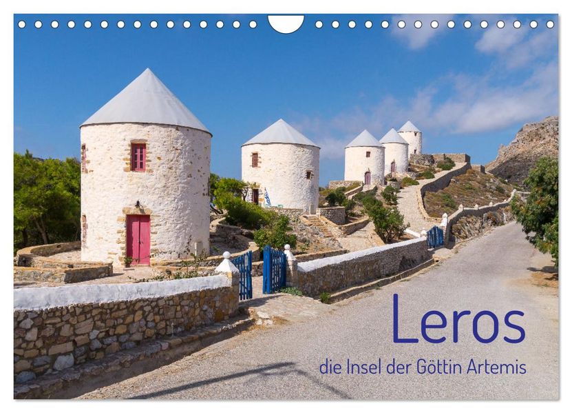 Leros - die Insel der Göttin Artemis (Wandkalender 2027 DIN A4 quer) CALVENDO Monatskalender