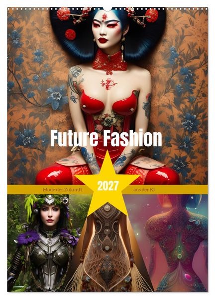 Future Fashion (Wandkalender 2027 DIN A2 hoch) CALVENDO Monatskalender