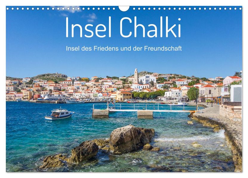 Insel Chalki (Wandkalender 2027 DIN A3 quer) CALVENDO Monatskalender
