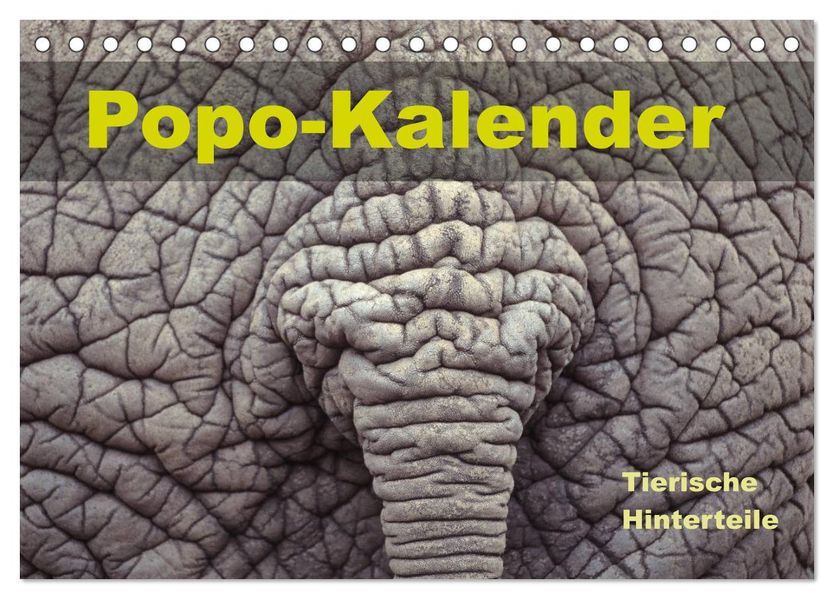 Popo-Kalender (Tischkalender 2027 DIN A5 quer) CALVENDO Monatskalender