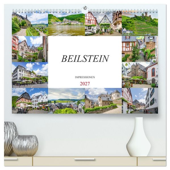 Beilstein Impressionen (hochwertiger Premium Wandkalender 2027 DIN A2 quer) Kunstdruck in Hochglanz