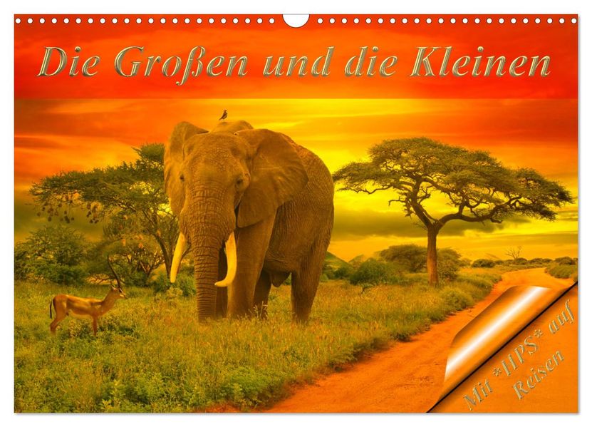 Die Großen und die Kleinen (Wandkalender 2027 DIN A3 quer) CALVENDO Monatskalender