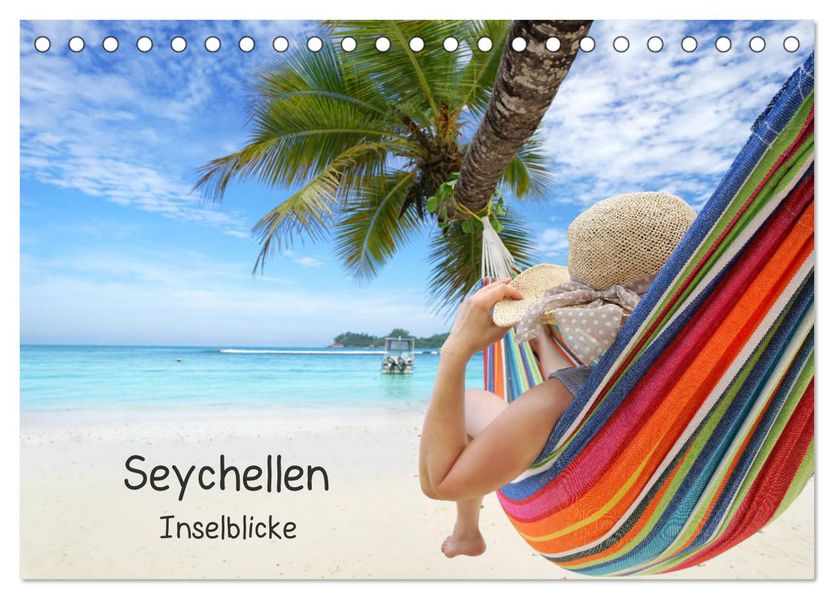Seychellen Inselblicke (Tischkalender 2027 DIN A5 quer) CALVENDO Monatskalender