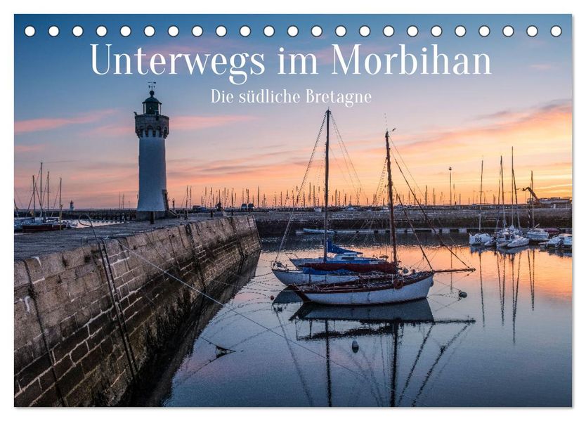 Unterwegs im Morbihan (Tischkalender 2027 DIN A5 quer) CALVENDO Monatskalender