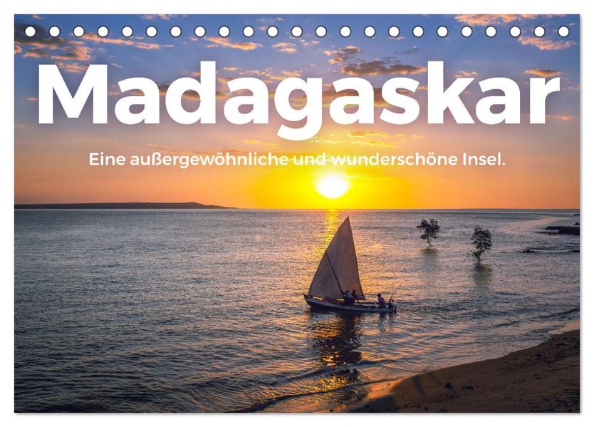 Madagaskar - Eine außergewöhnliche und wunderschöne Insel. (Tischkalender 2027 DIN A5 quer) CALVENDO Monatskalender