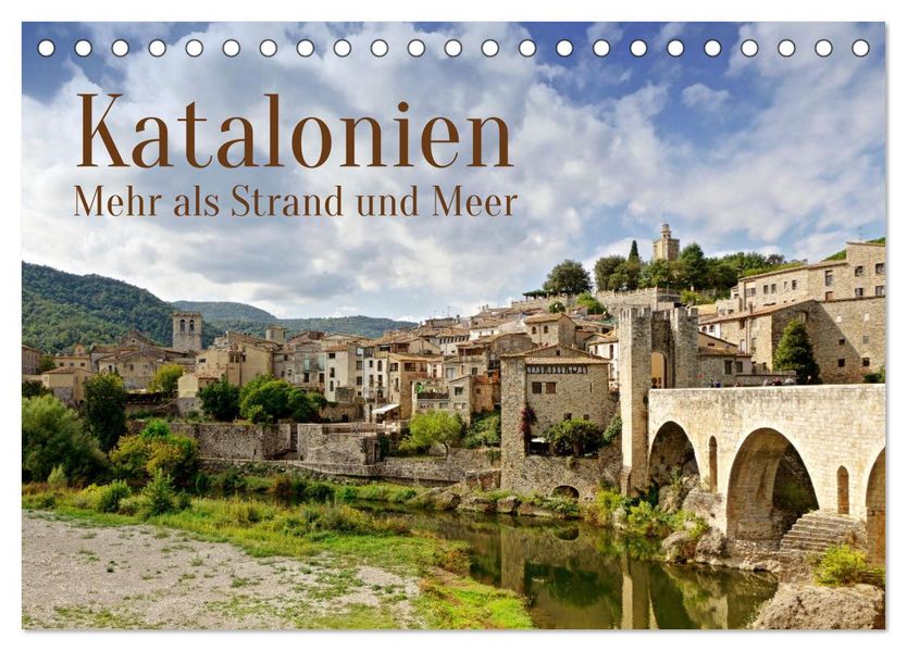 Katalonien - Mehr als Strand und Meer (Tischkalender 2027 DIN A5 quer) CALVENDO Monatskalender