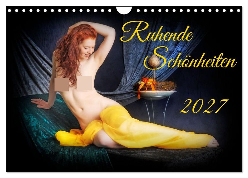 Ruhende Schönheiten (Wandkalender 2027 DIN A4 quer) CALVENDO Monatskalender