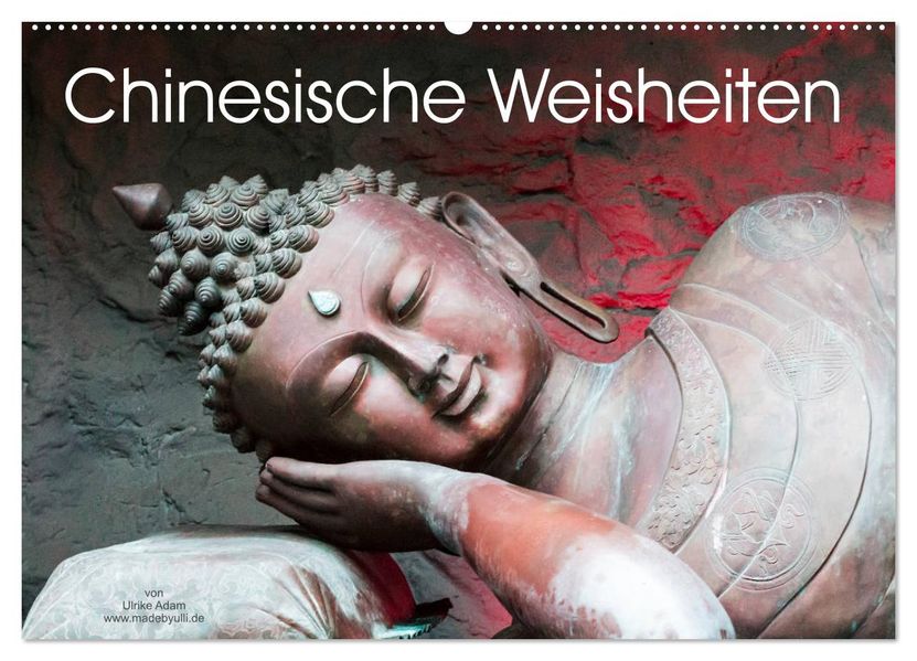 Chinesische Weisheiten (Wandkalender 2027 DIN A2 quer) CALVENDO Monatskalender