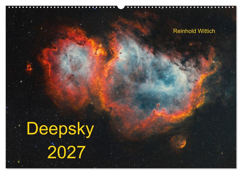 Deepsky 2027 (Wandkalender 2027 DIN A2 quer) CALVENDO Monatskalender