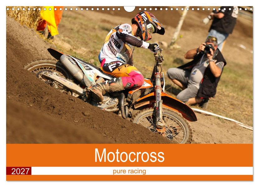 Motocross 2027 (Wandkalender 2027 DIN A3 quer) CALVENDO Monatskalender
