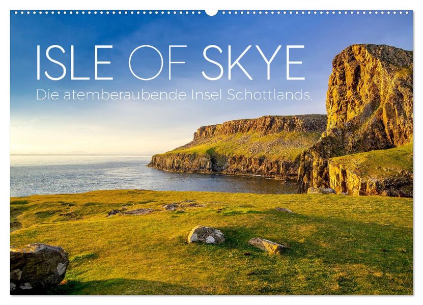 Isle of Skye - Die atemberaubende Insel Schottlands. (Wandkalender 2027 DIN A2 quer) CALVENDO Monatskalender