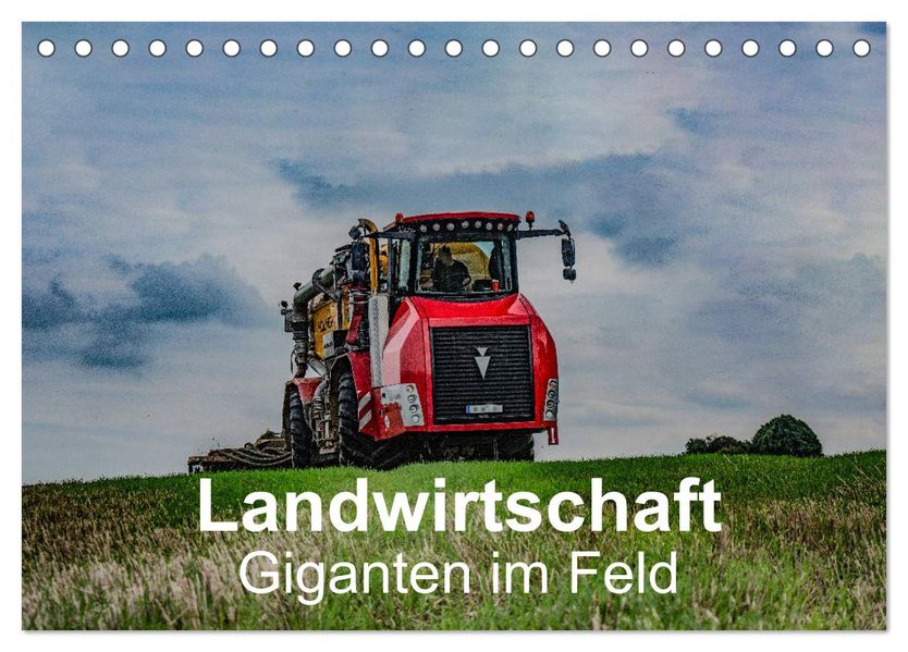Landwirtschaft - Giganten im Feld (Tischkalender 2027 DIN A5 quer) CALVENDO Monatskalender