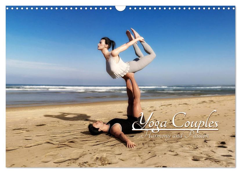 Yoga Couples - Harmony and Passion (Wall Calendar 2027 DIN A3 landscape) CALVENDO 12 Month Wall Calendar