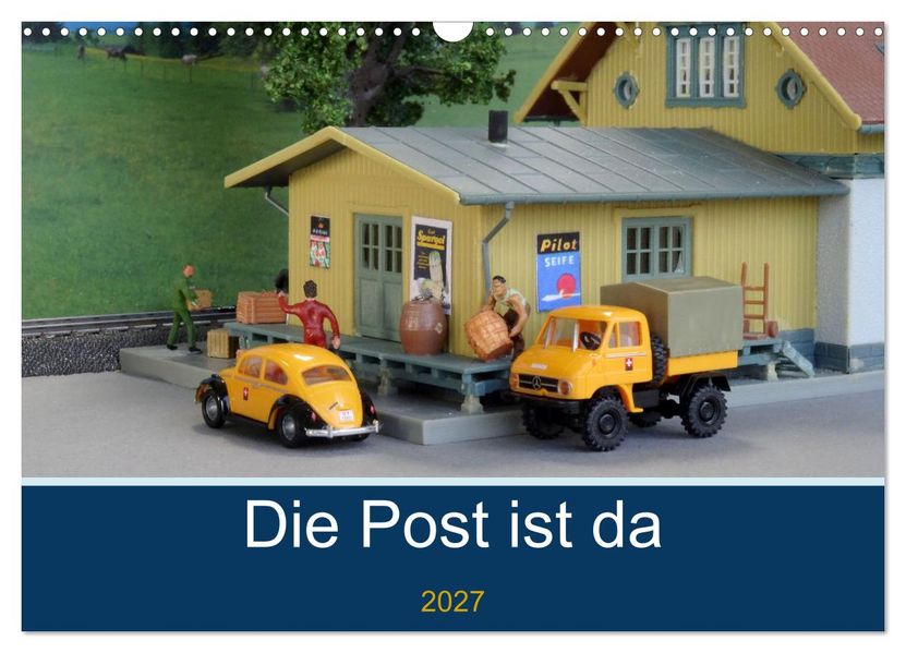 Die Post ist da (Wandkalender 2027 DIN A3 quer) CALVENDO Monatskalender