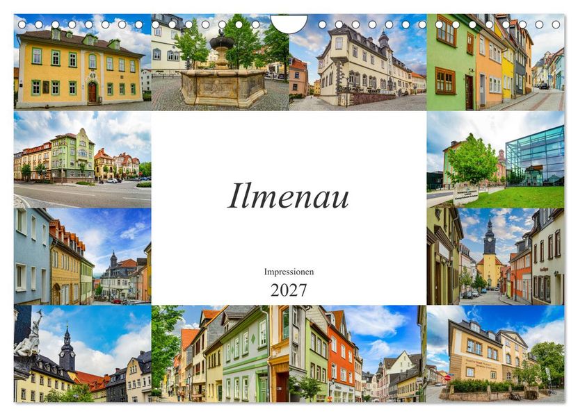 Ilmenau Impressionen (Wandkalender 2027 DIN A4 quer) CALVENDO Monatskalender