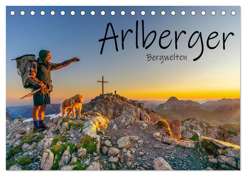 Arlberger Bergwelten (Tischkalender 2027 DIN A5 quer) CALVENDO Monatskalender