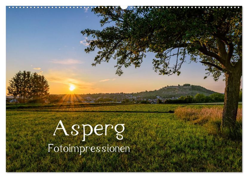 Asperg - Fotoimpressionen (Wandkalender 2027 DIN A2 quer) CALVENDO Monatskalender