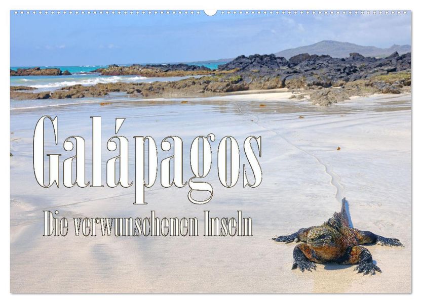 Galápagos - Die verwunschenen Inseln (Wandkalender 2027 DIN A2 quer) CALVENDO Monatskalender