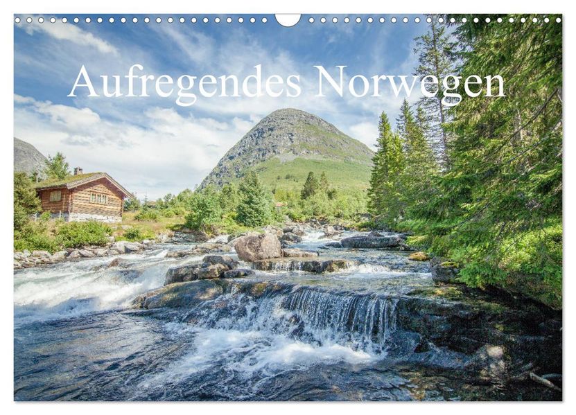 Aufregendes Norwegen (Wandkalender 2027 DIN A3 quer) CALVENDO Monatskalender