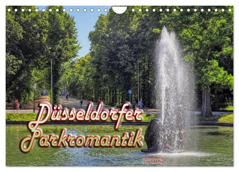Düsseldorfer Parklandschaften (Wandkalender 2027 DIN A4 quer) CALVENDO Monatskalender