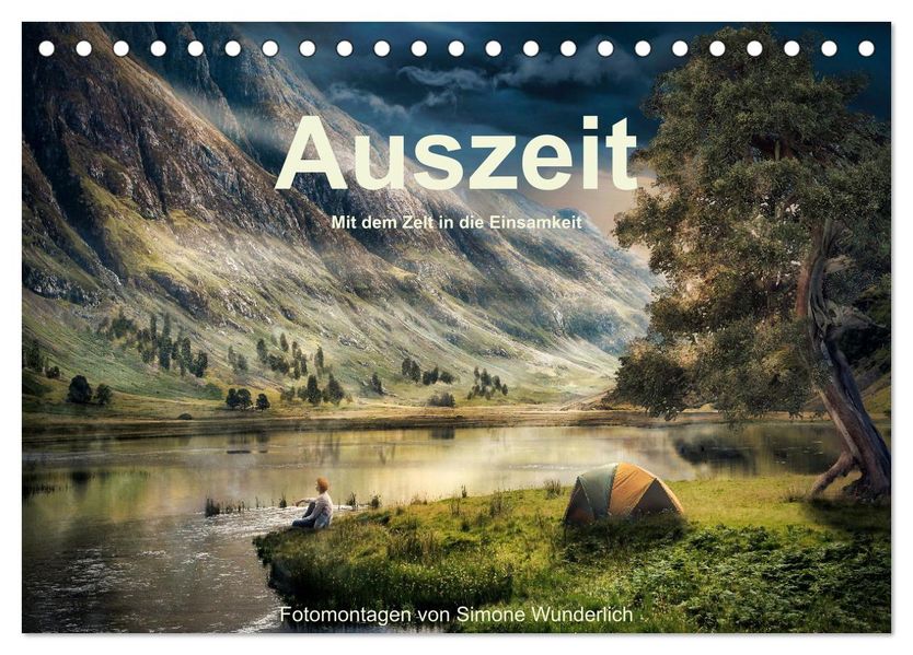 Kurze Auszeit (Tischkalender 2027 DIN A5 quer) CALVENDO Monatskalender