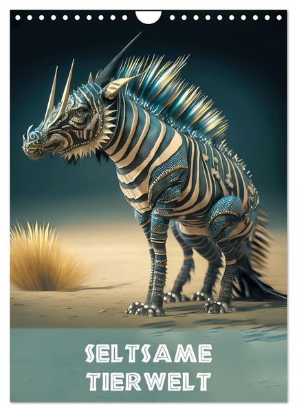 Seltsame Tierwelt (Wandkalender 2027 DIN A4 hoch) CALVENDO Monatskalender