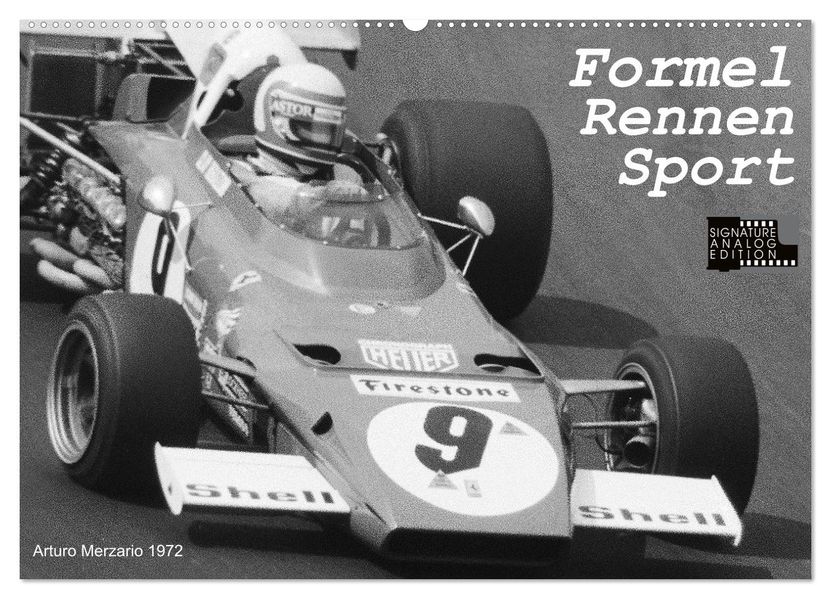 Formel - Rennen - Sport (Wandkalender 2027 DIN A2 quer) CALVENDO Monatskalender