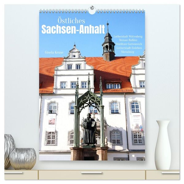 Östliches Sachsen-Anhalt (hochwertiger Premium Wandkalender 2027 DIN A2 hoch) Kunstdruck in Hochglanz