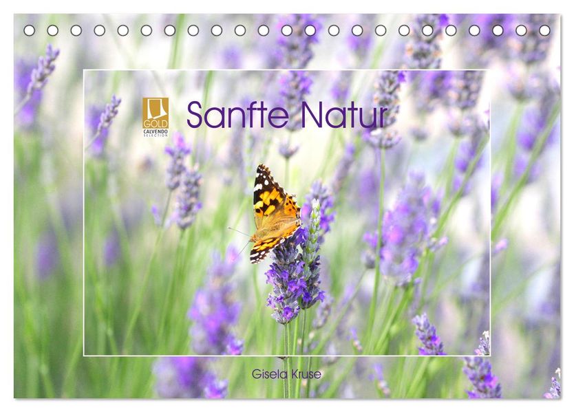 Sanfte Natur (Tischkalender 2027 DIN A5 quer) CALVENDO Monatskalender