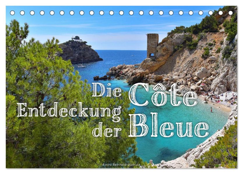 Die Entdeckung der Côte Bleue (Tischkalender 2027 DIN A5 quer) CALVENDO Monatskalender