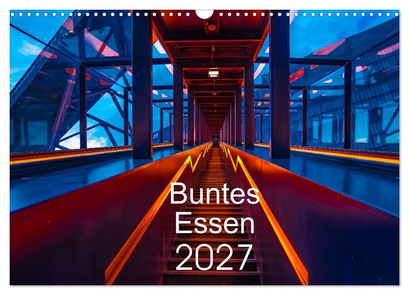 Buntes Essen 2027 (Wandkalender 2027 DIN A3 quer) CALVENDO Monatskalender