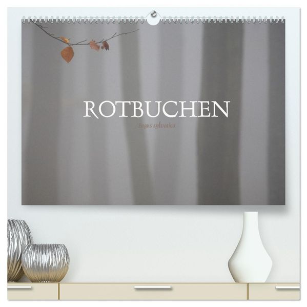 Rotbuchen (hochwertiger Premium Wandkalender 2027 DIN A2 quer) Kunstdruck in Hochglanz