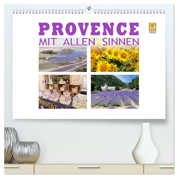 Provence mit allen Sinnen (hochwertiger Premium Wandkalender 2027 DIN A2 quer) Kunstdruck in Hochglanz